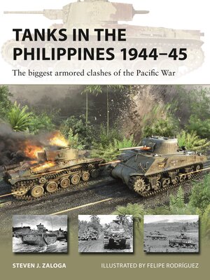 cover image of Tanks in the Philippines 1944-45
